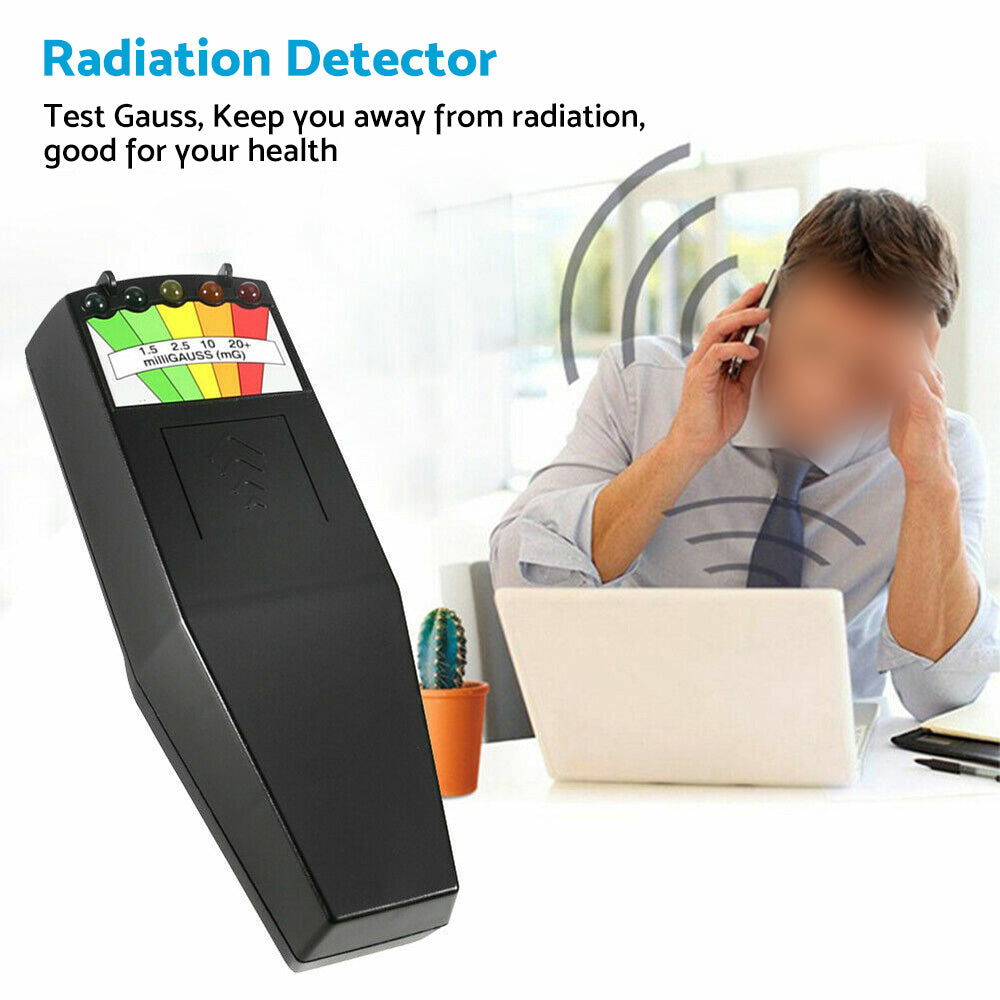 EMF Meter Paranormal Equipment Magnetic Field Ghost Hunting Radiation Detector.