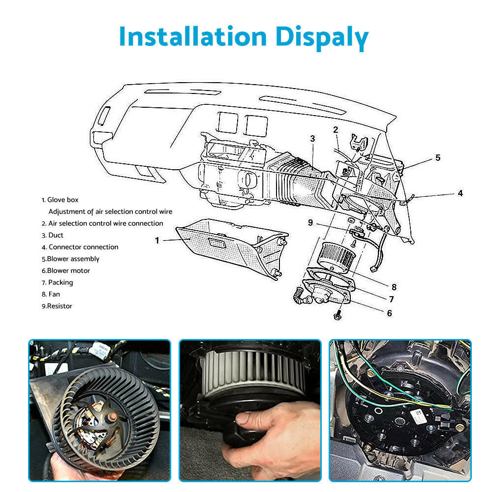 Blower Motor Fan Cabin Heater Suitable For Nissan X-Trail T31 / Dualis J10.