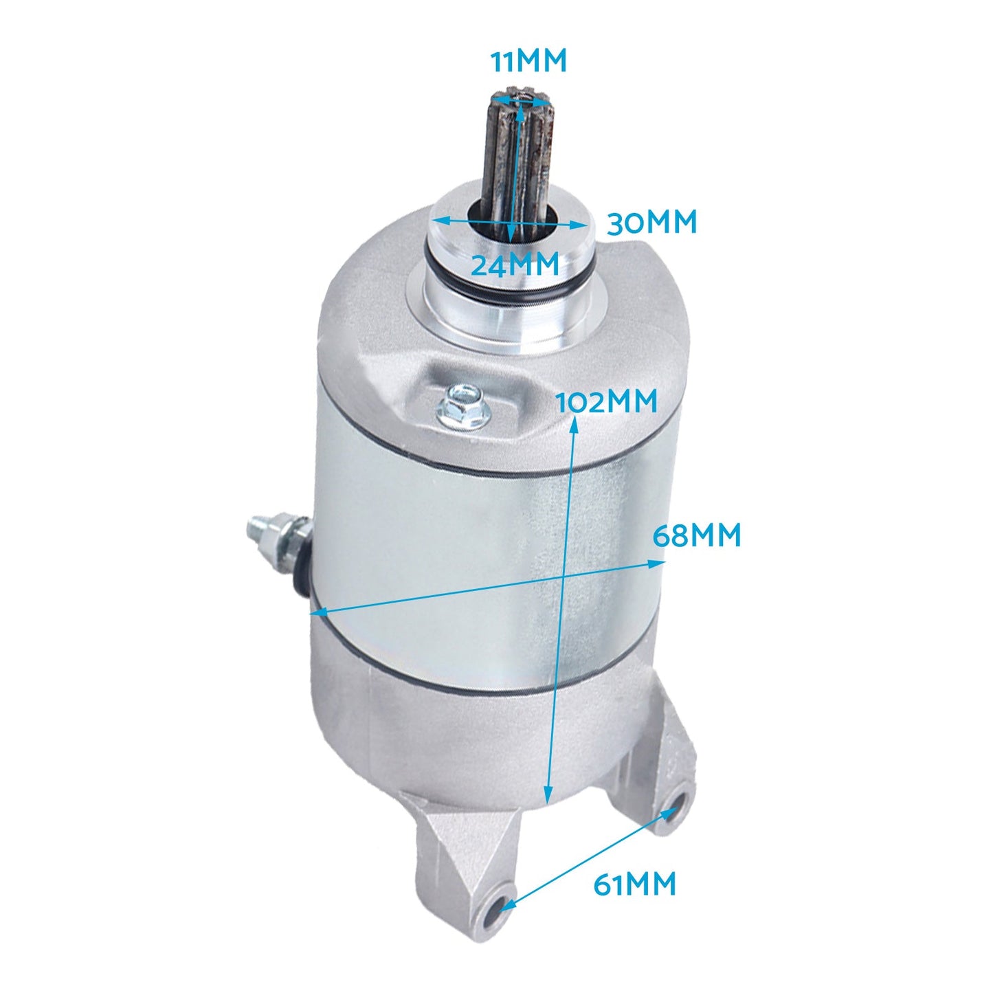 Starter Motor 12V Suitable for Yamaha YS250 TT250R YBR250 93-06.