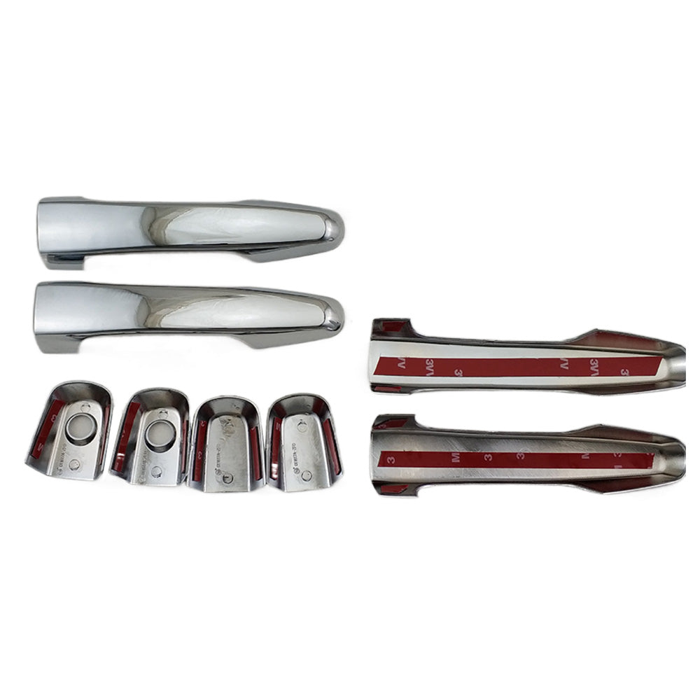 Chrome Door Handle Covers Suitable for Mitsubishi Triton MN ML