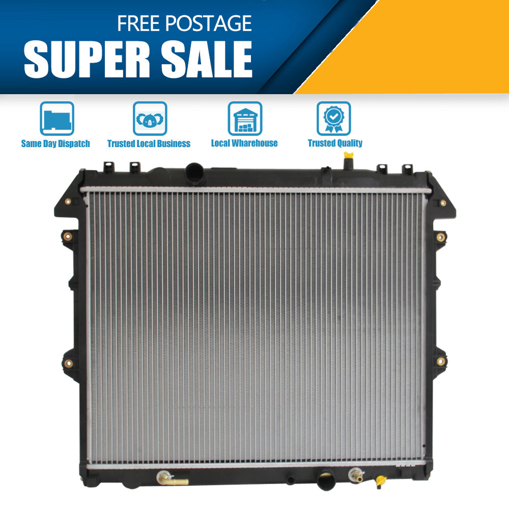 RADIATOR SUITABLE FOR TOYOTA HILUX KUN16R KUN26R 3. 0 TD 1KD-FTV AT MT 2005 ON.