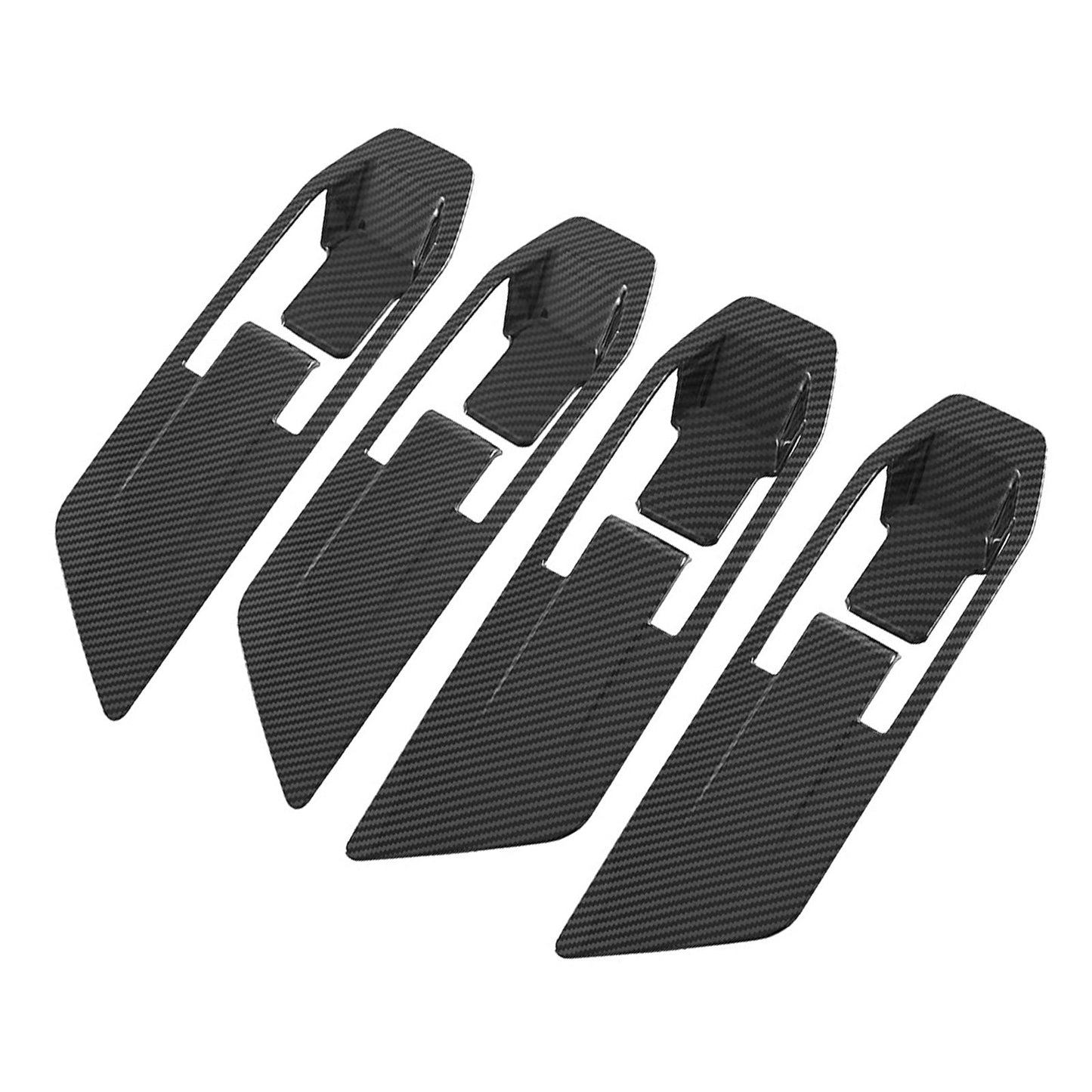Carbon Fiber Inner Door Handle Cover Suitable for Mitsubishi Triton