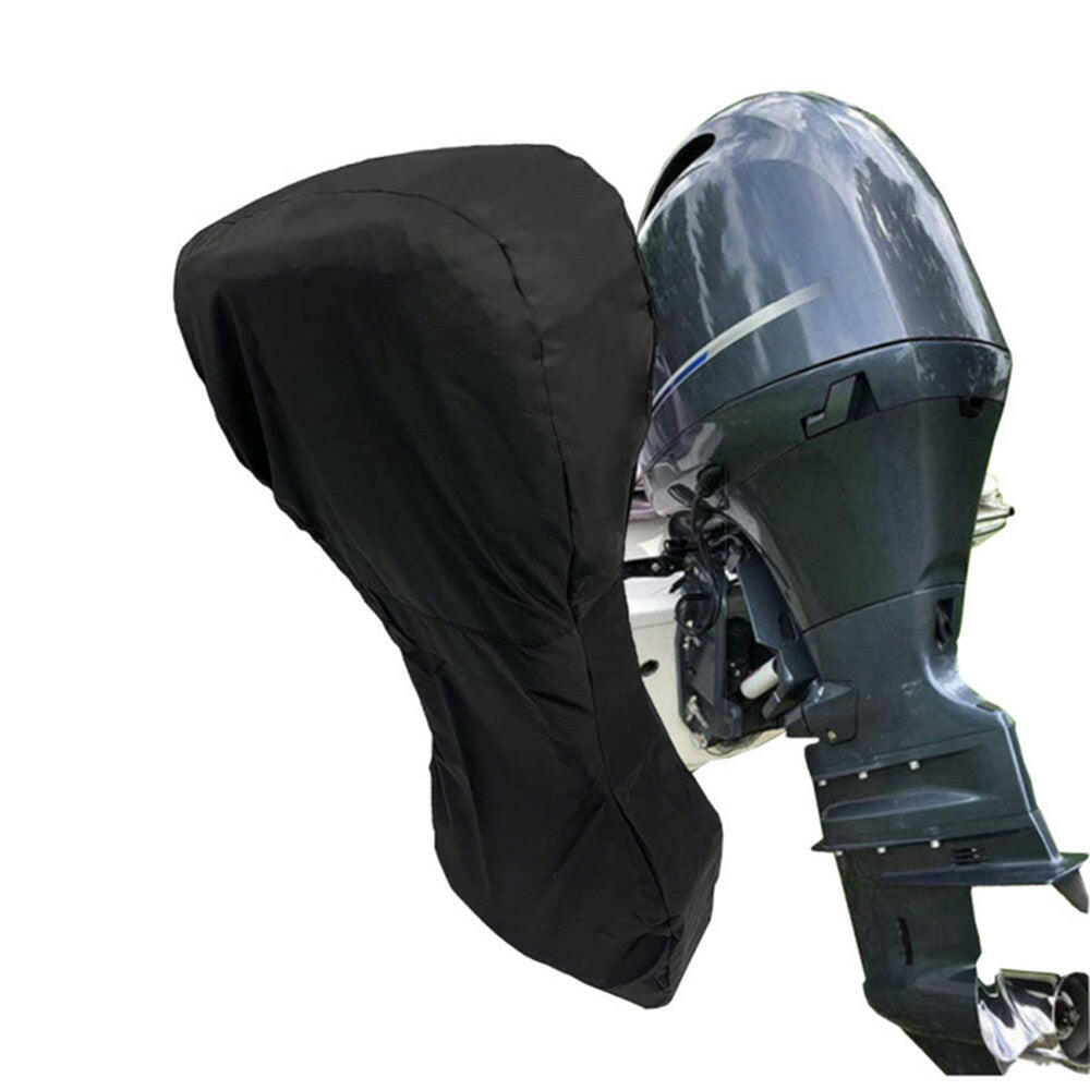 15HP-20HP Full Outboard Boat Motor Engine Cover 420D Dust & Rain Protection.