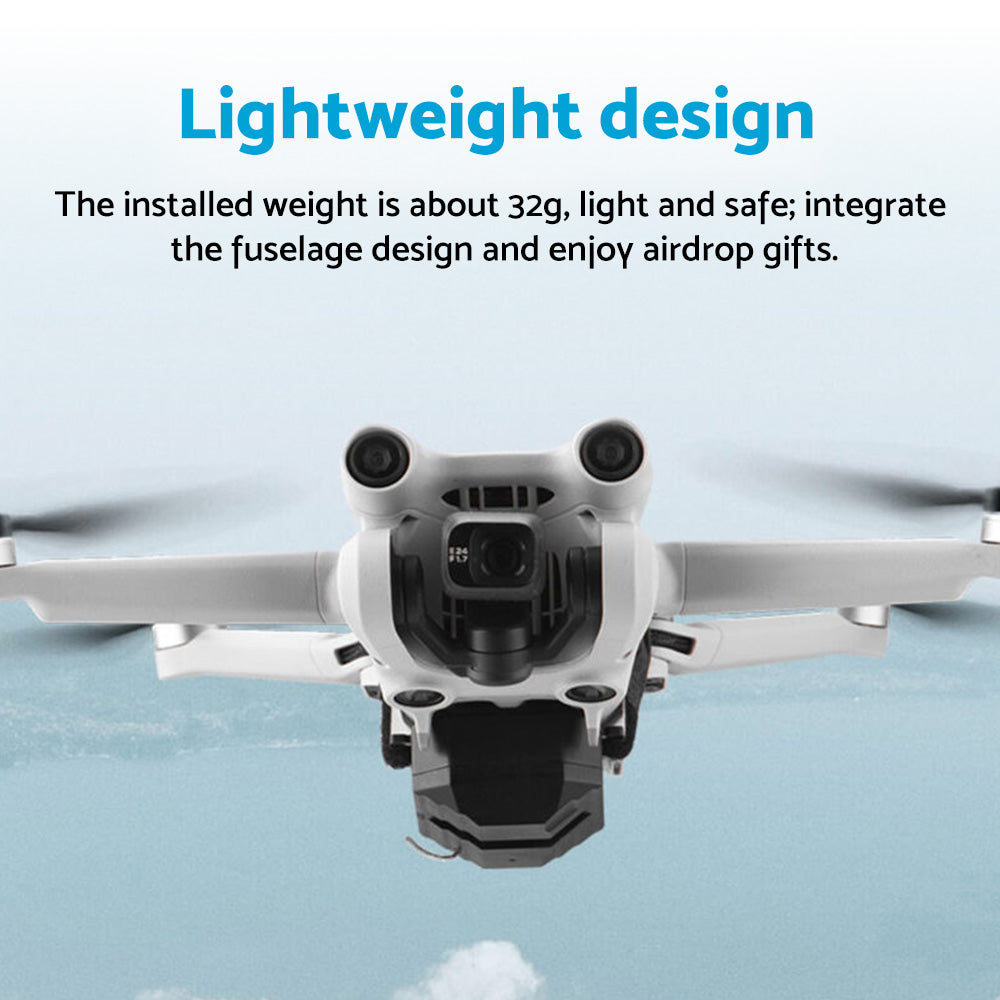 Drone Dropping Delivery Thrower Air Dropper Device Suitable for DJI Mini 3 Pro.
