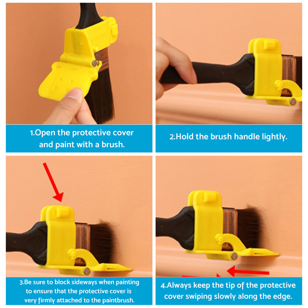 1/2pcs Profesional Edger Paint Brush Edger Brush Tool for Edges and Trim.
