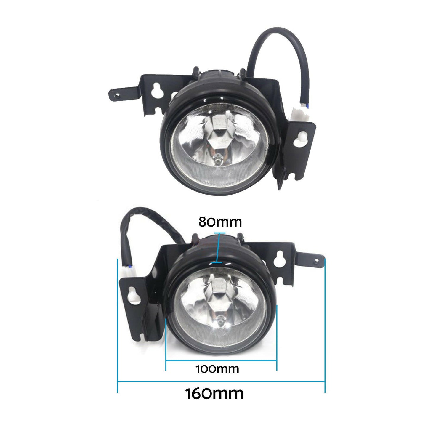 Yellow Fog Lights Lamp Kit Suitable For Honda Civic EK EM 2 3 4 Dr JDM 1999-2000.