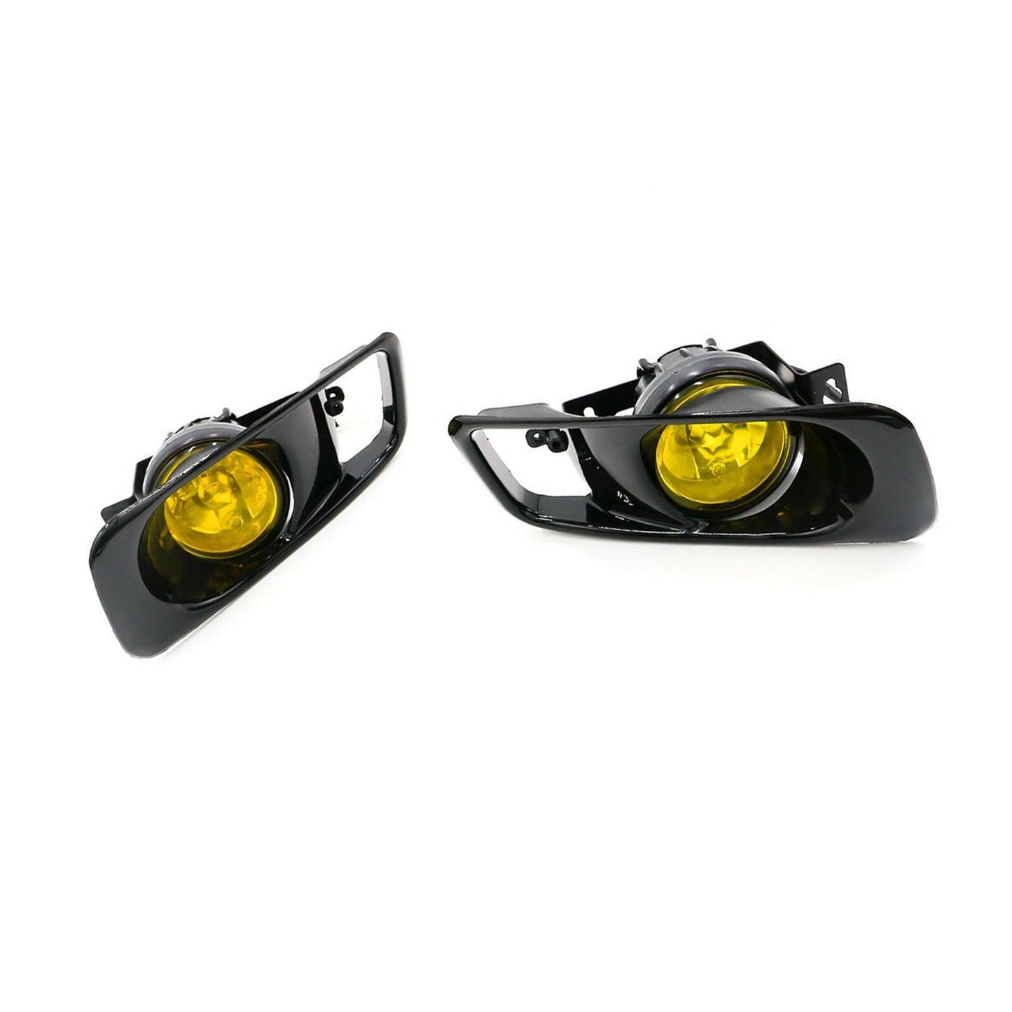Yellow Fog Lights Lamp Kit Suitable For Honda Civic EK EM 2 3 4 Dr JDM 1999-2000.