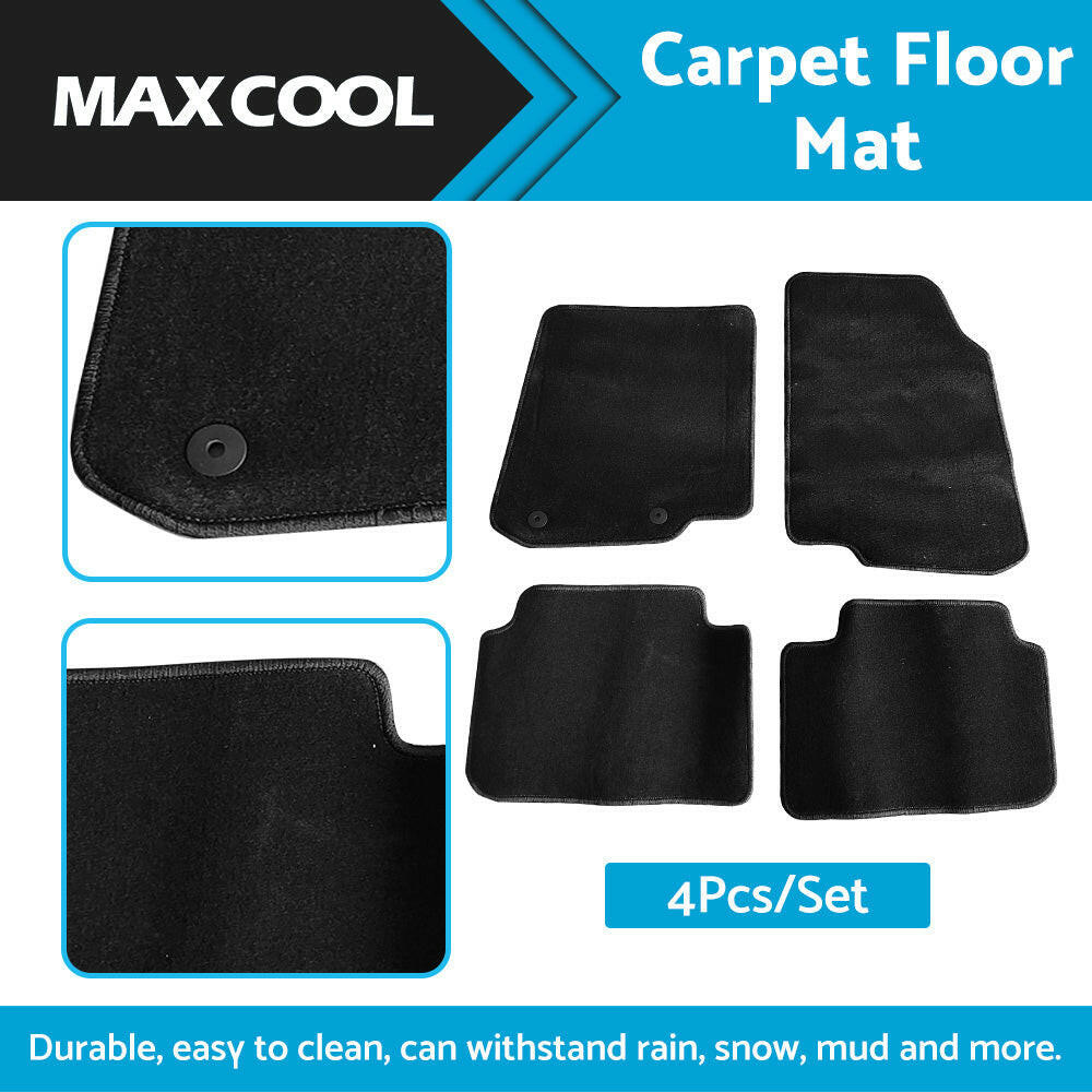 4Pcs Set Carpet Floor Mat Suitable For Ford Falcon FG XR6 XR8 MK1 XR Series.