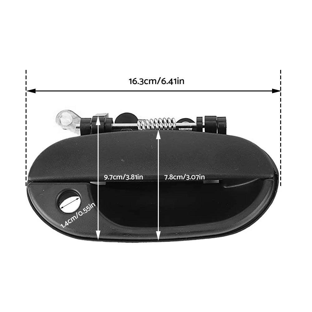 Front Right Outer Door Handle Bolt Type Suitable For Hyundai Excel X3 1997-2000.