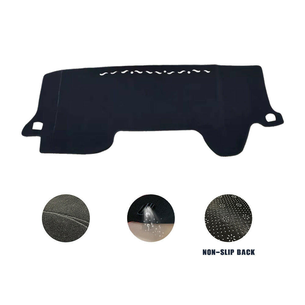 Dash Mat Non-Slip Sun Cover Pad Compatible With Toyota Hiace Van Dashboard.