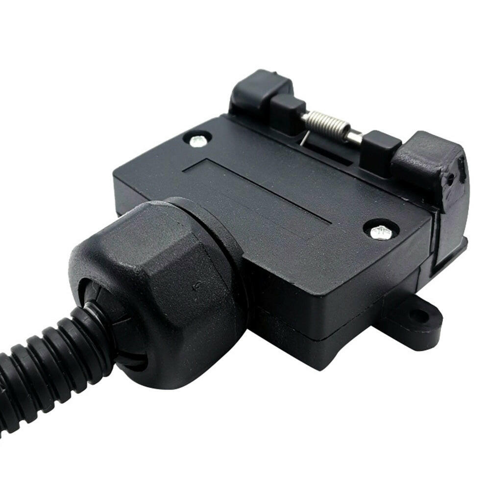 13 Pin Plug to 7 Pin Flat Socket Suitable For Trailer Caravan Wiring Connector.