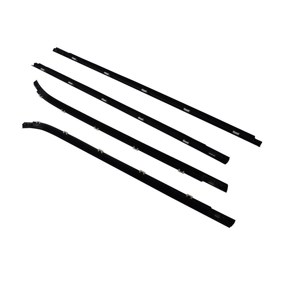 4x Weather Strip Window Moulding Trim Seal Belt Suitable For Hyundai i30 FD Hatch 2007–2012.