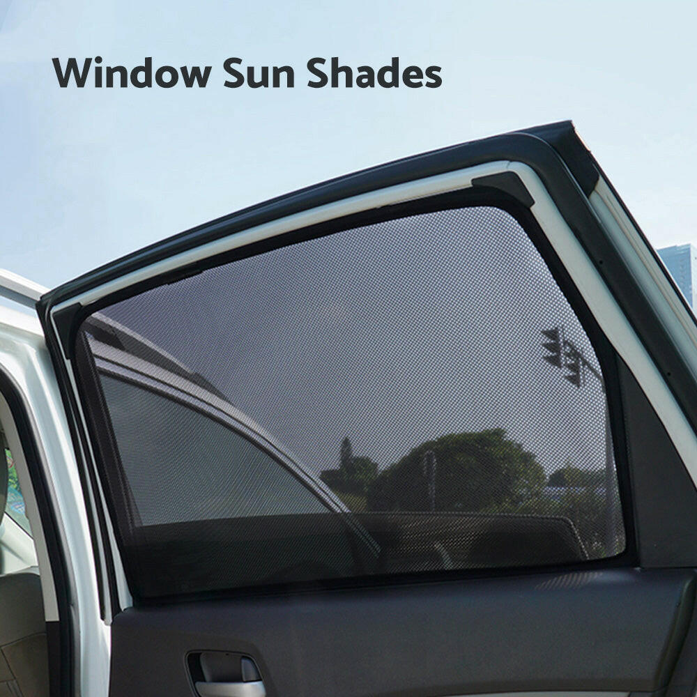 4x Magnetic Car Window Privacy Sun Shades Suitable For Ford Ranger PX2 3 2015-now.