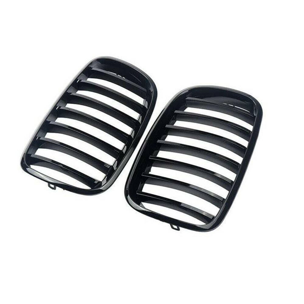 Front Bumper Kidney Grill Grille Gloss Suitable For BMW E70 X5 / E71 X6 2007-2013.