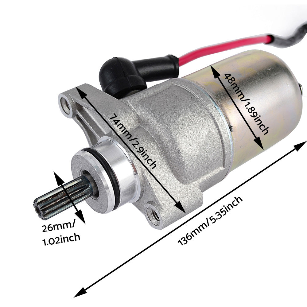 Starter Motor Suitable for Yamaha TTR50E 9-Spline
