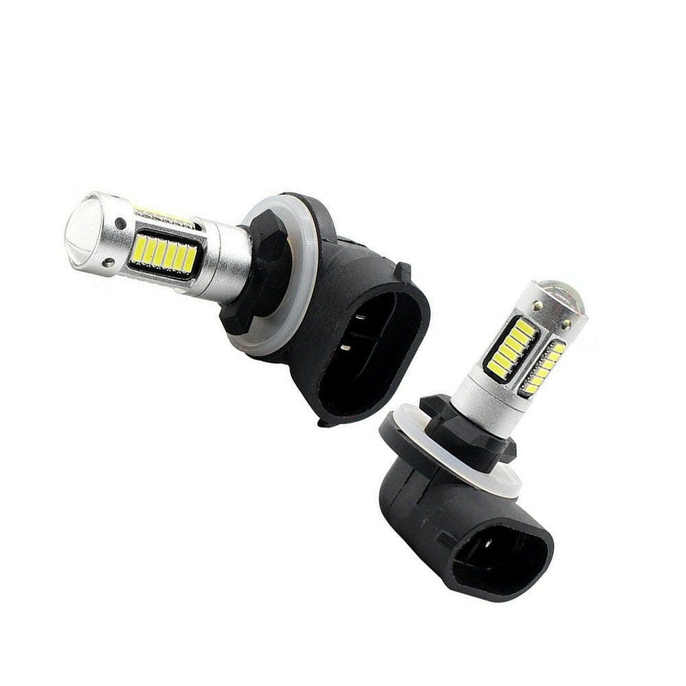 2x 881 H27 30W 6000K White LED Car SUV Fog Light Bulb DRL Lamp Extremely Bright.