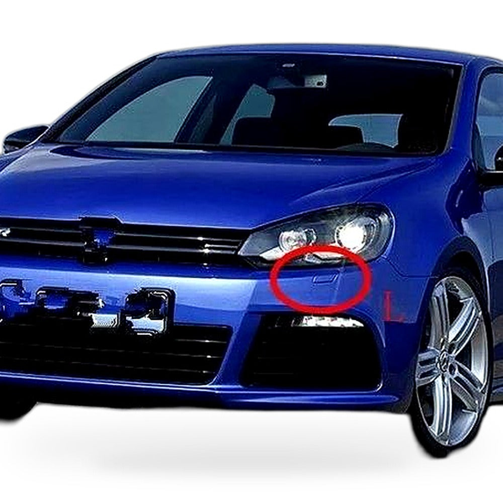 Headlight Washer Cover Suitable for VW Golf MK6 2009-2012 Passenger Right Side - XQ1