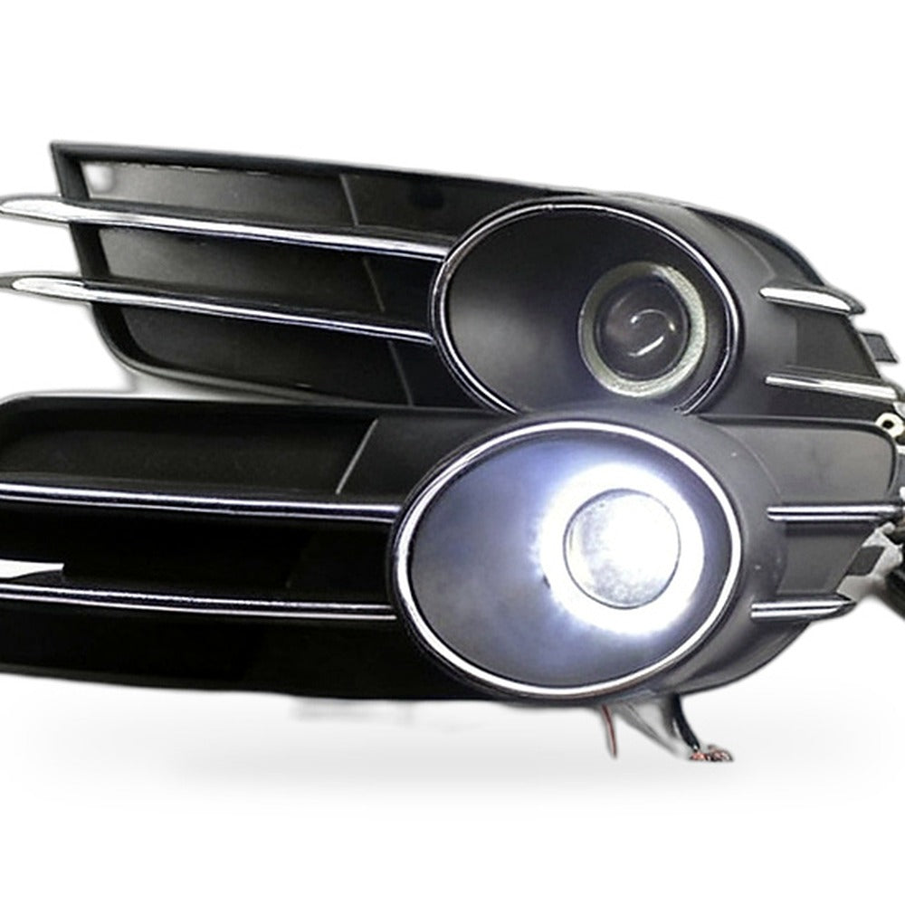 Fog Light Grille Frame with Lens Suitable for Audi A6L 2013-2015 Front - XQ1