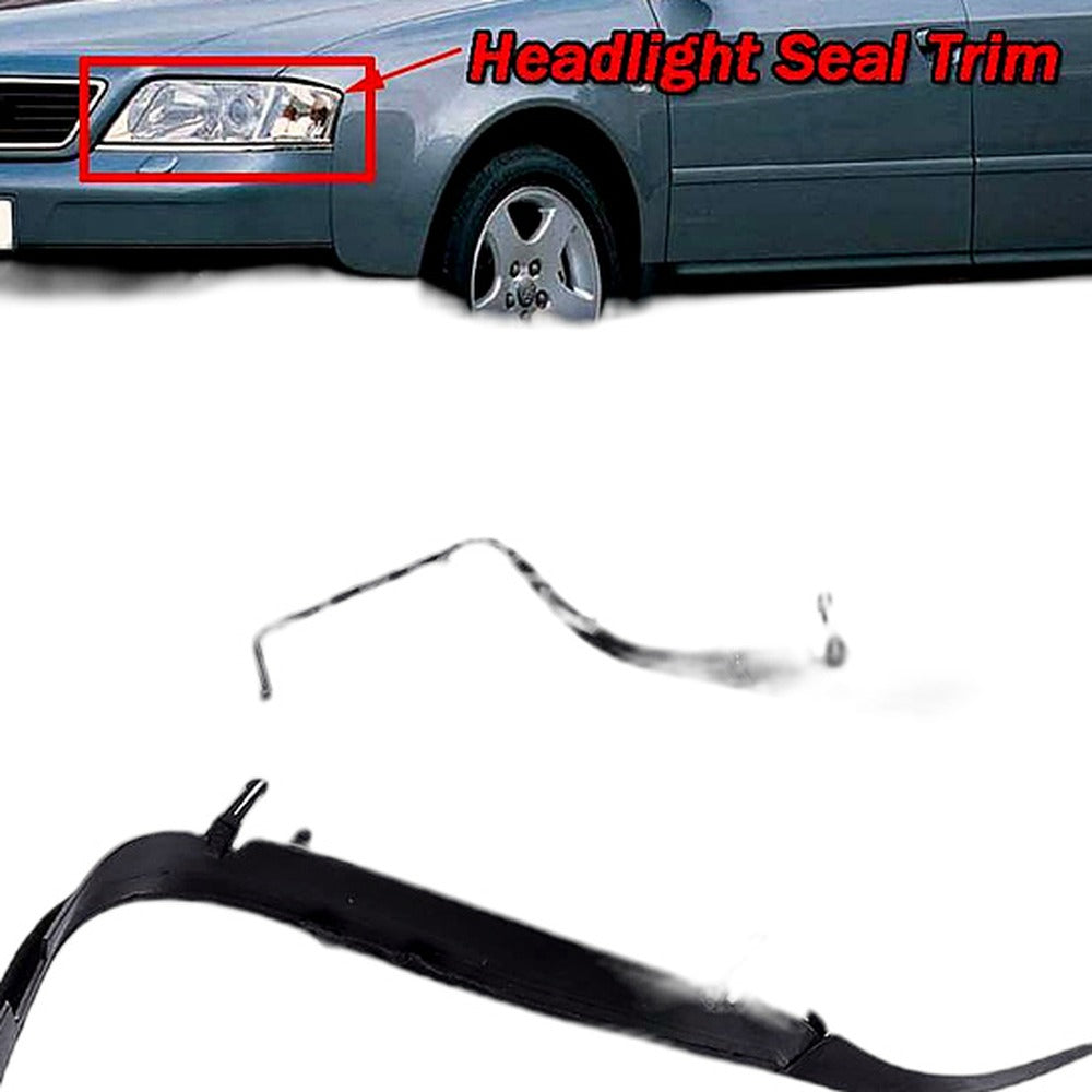Headlight Sealing Cover Trim Ring Gasket Suitable for Audi A6 C5 2002-2005 - XQ1