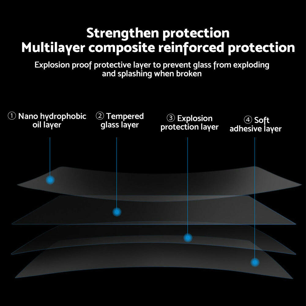 Navigation and Air Conditioning Screen Protector Suitable For Isuzu D-Max 2021-2023.