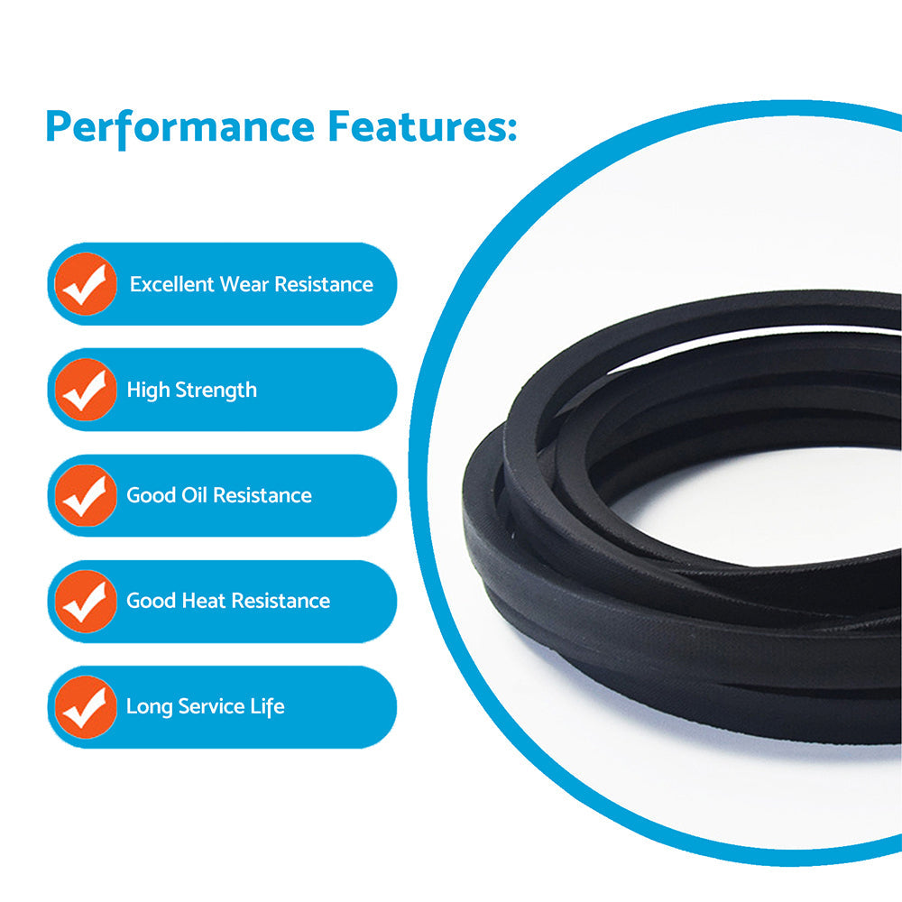 Drive Belt 1/2" x 92.5" Suitable for Husqvarna 2042 LS
