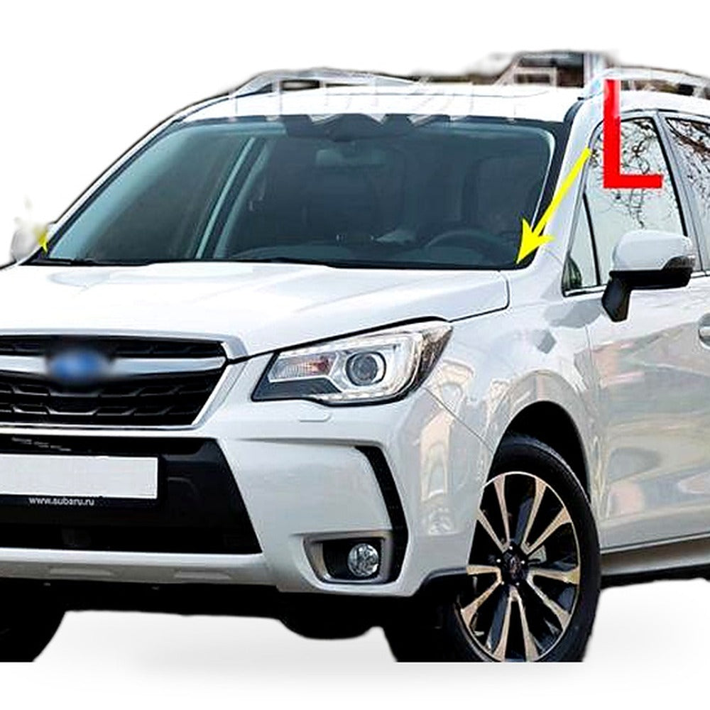 Front Windshield Trim Triangle Rain Tray Left Suitable for Subaru Forester 13-18 - XQ1