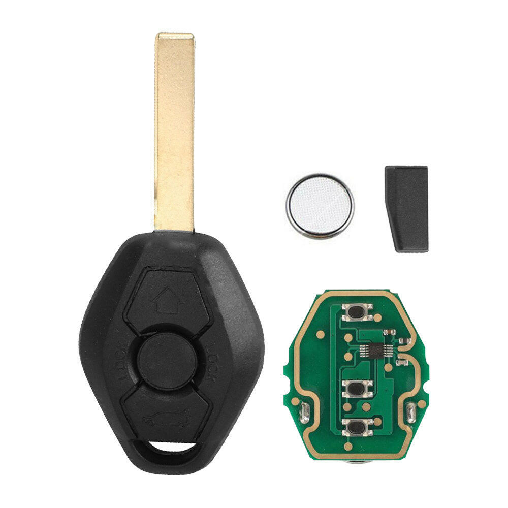 Remote Key Fob 315MHz ID44 Suitable For BMW EWS 3 5 7 Series E38 E39 E46 M3 M5 M6 HU92.