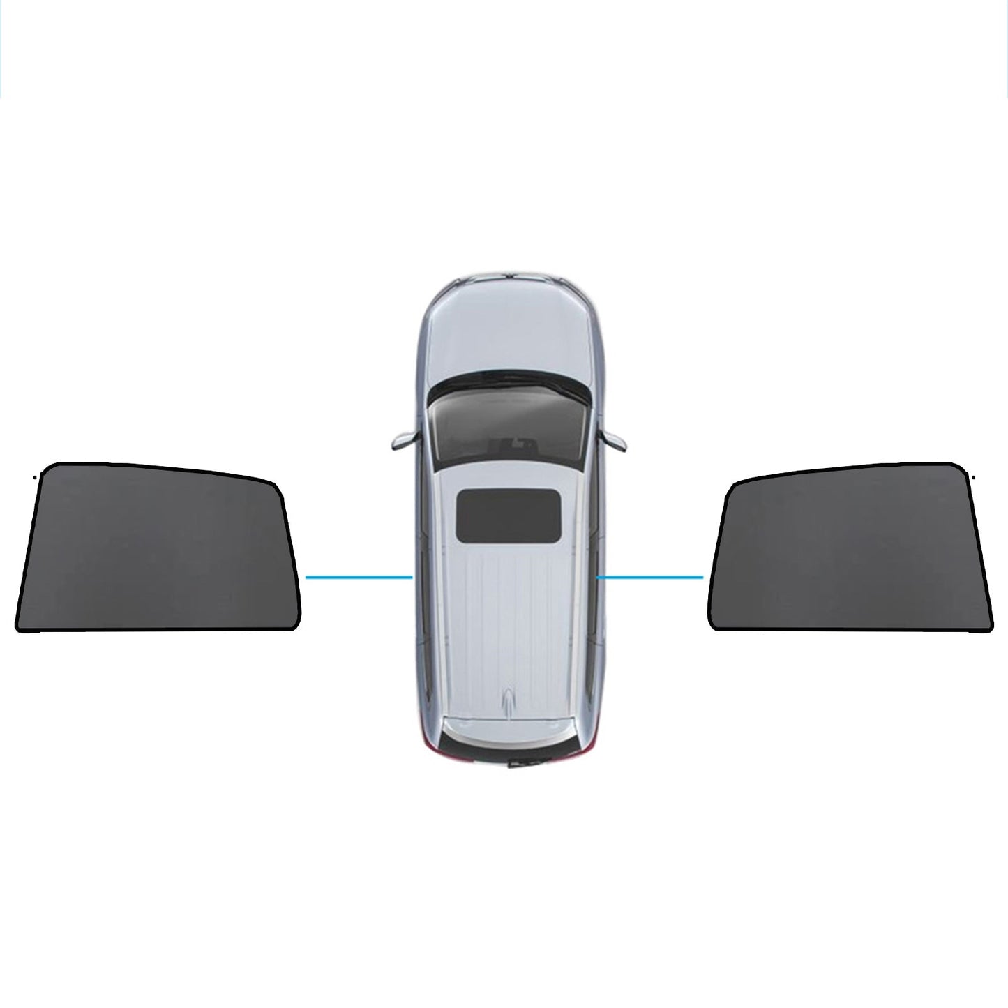 Car Window Sun Shade Magnetic Mesh Blind Suitable For BMW X3 F97 2017-On