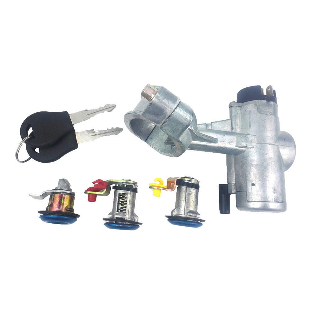 1 Set Ignition Barrel Switch Door Locks Suitable for Nissan Navara D21 1986-1997.