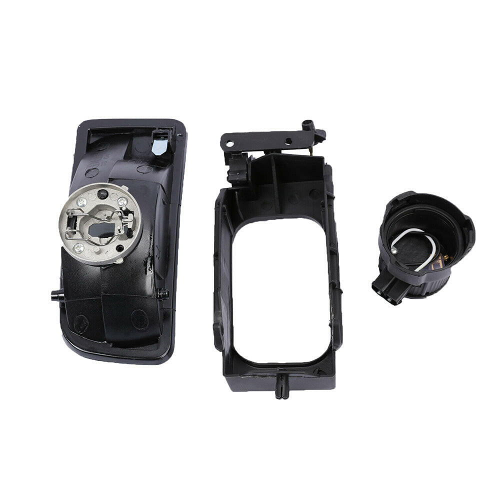 2x Fog Lights Driving Spot Lamps Black Housing Suitable For BMW E36 3 Series 1992-1998.