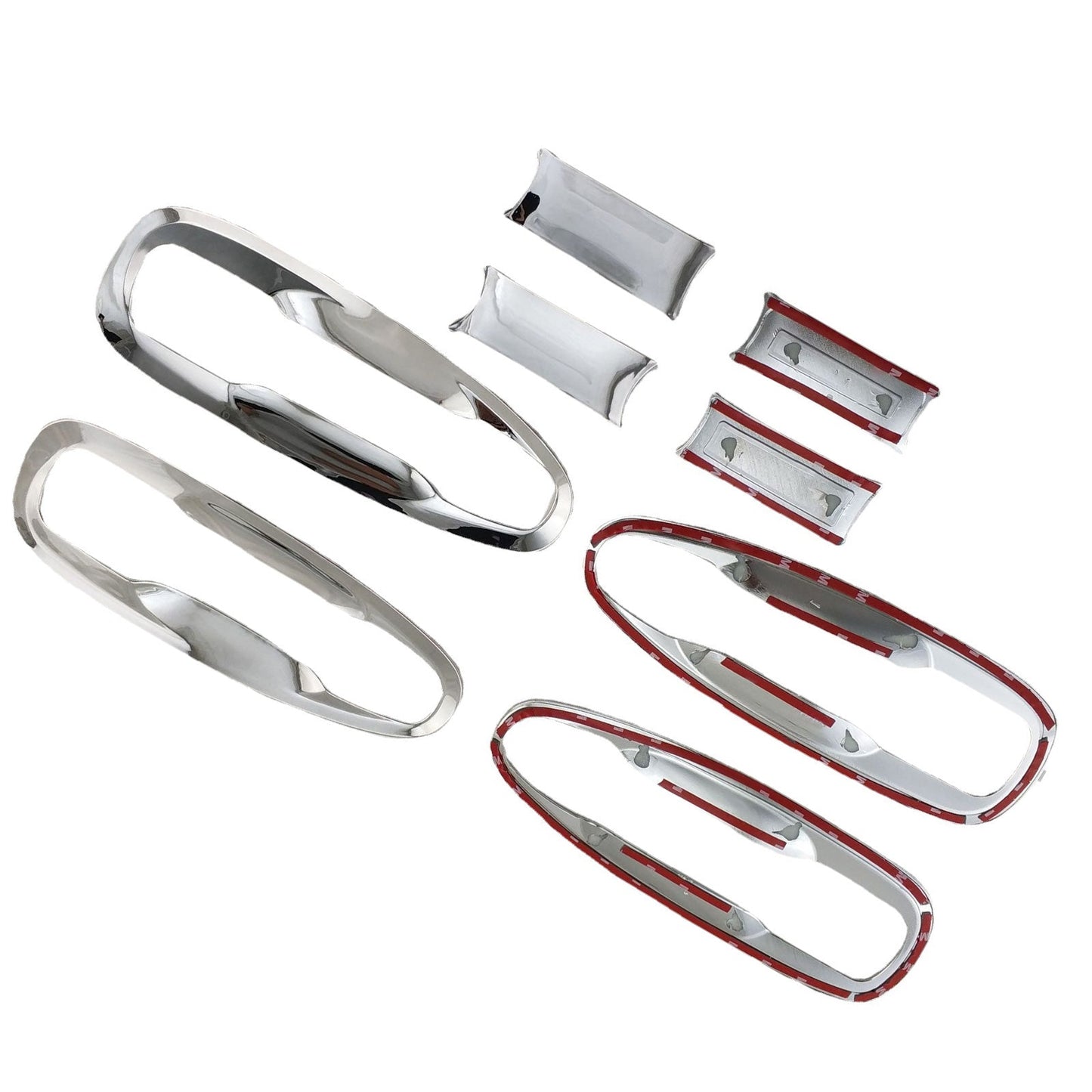 Chrome Door Handle Cover With Bowl Trim Suitable for Toyota Prado 4.0L V6