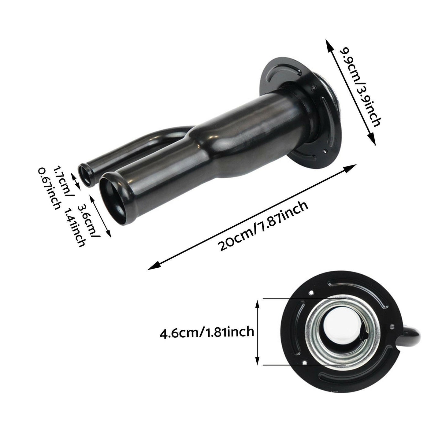Fuel Tank Filler Neck Tube Pipe Suitable For Ford F-350 F-450 F-550 2005-2007.