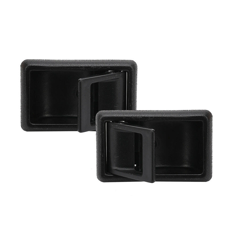 Pair Inner Door Handle Black Suitable For Toyota Landcruiser 75 78 79 Series Front / Rear