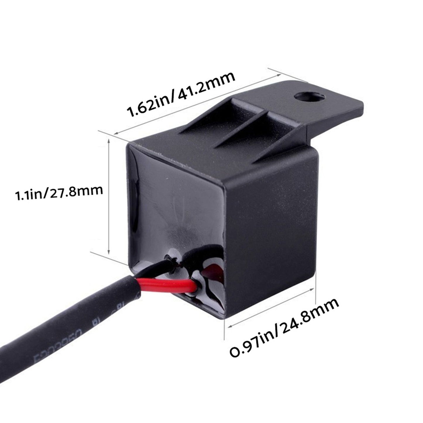 2-Pin Motorcycle LED Turn Signal Light Flasher Relay Suitable For Kawasaki / Yamaha Motorcycles