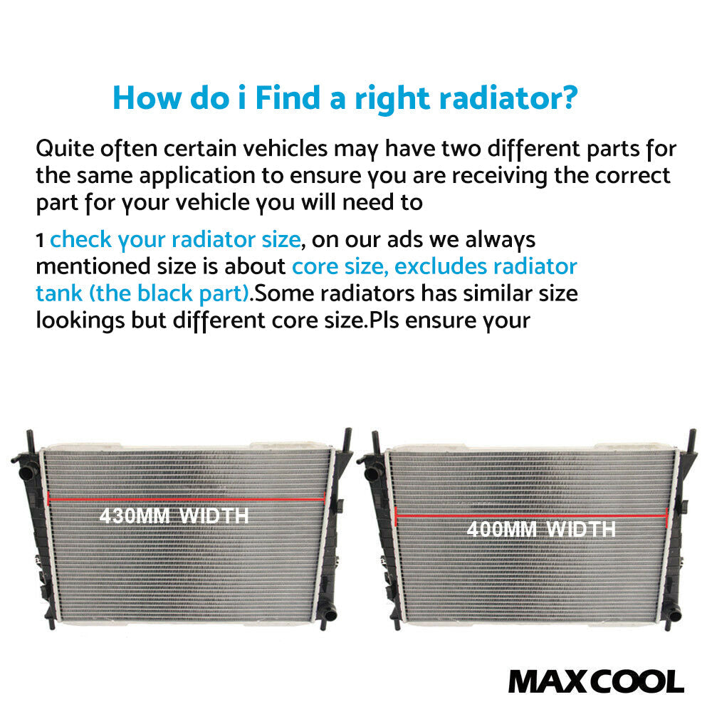 Radiator Suitable For Ford Ranger PX / Mazda BT-50 2.2L 3.2L Turbo Diesel 2011-On