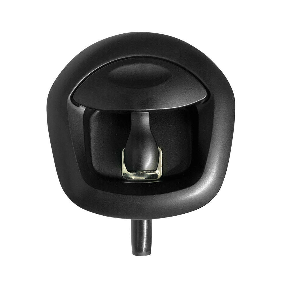 1xCentral Locking Handles Whale Tail Locks Power Operated Black Recessed Folding.