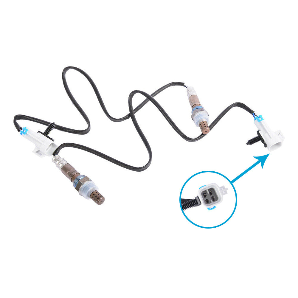 O2 Oxygen Sensor 2x Suitable For Holden Commodore Monaro Statesman V8 LS1 LS2 L98 L76
