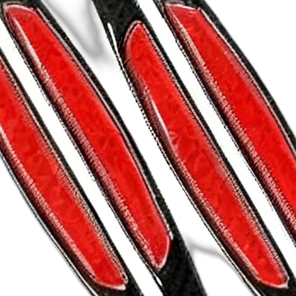 Reflective Carbon Fiber Car Door Edge Guard Bump Protector Sticker Suitable for