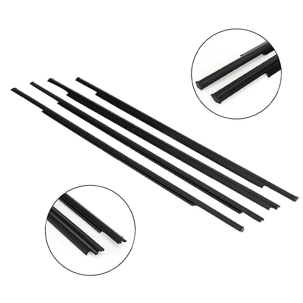 Window Weatherstrip Seal Belt Moulding Suitable For Mitsubishi Outlander 2007-2012.