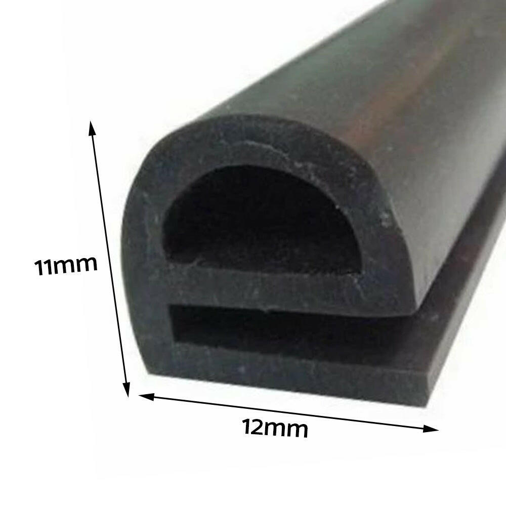 5m Fridge Seals Rubber Door Gasket Coolroom Door Seal Heavy Duty D-Shape.