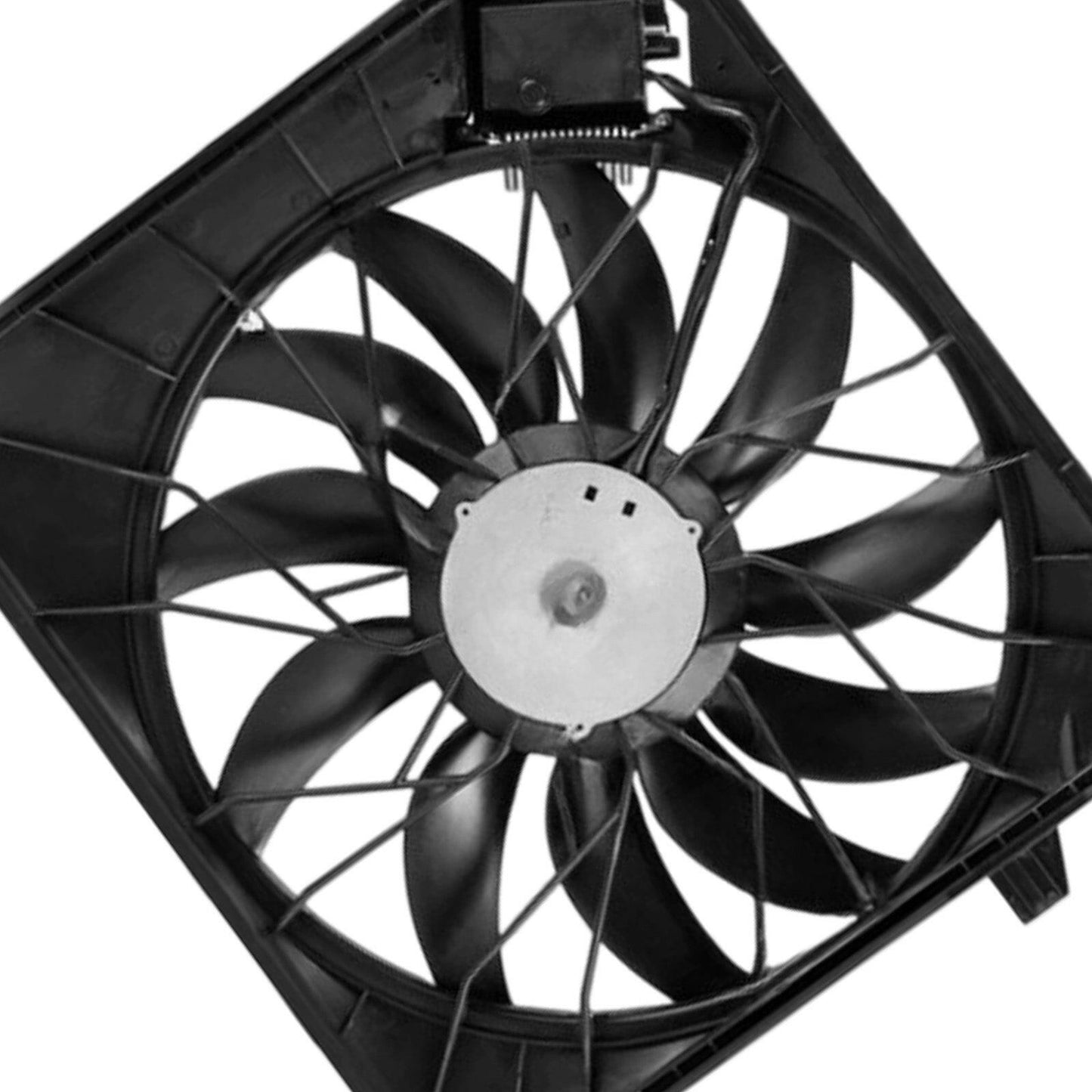 Radiator Cooling Fan with Shroud Suitable For Mercedes M-Class W163 ML500 2001-2005.