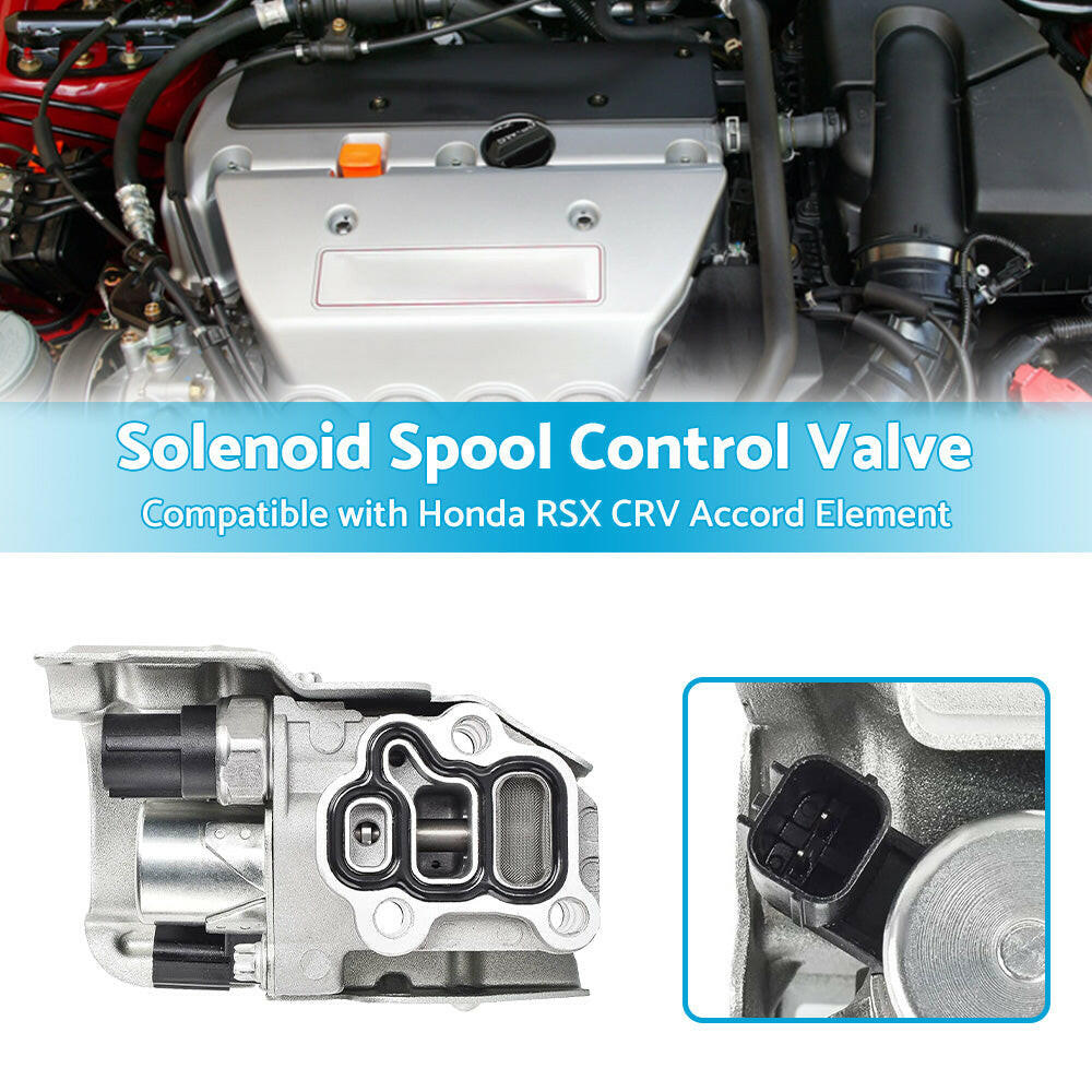 Suitable For Honda RSX CRV Accord Element VTEC Solenoid Spool Control Valve.