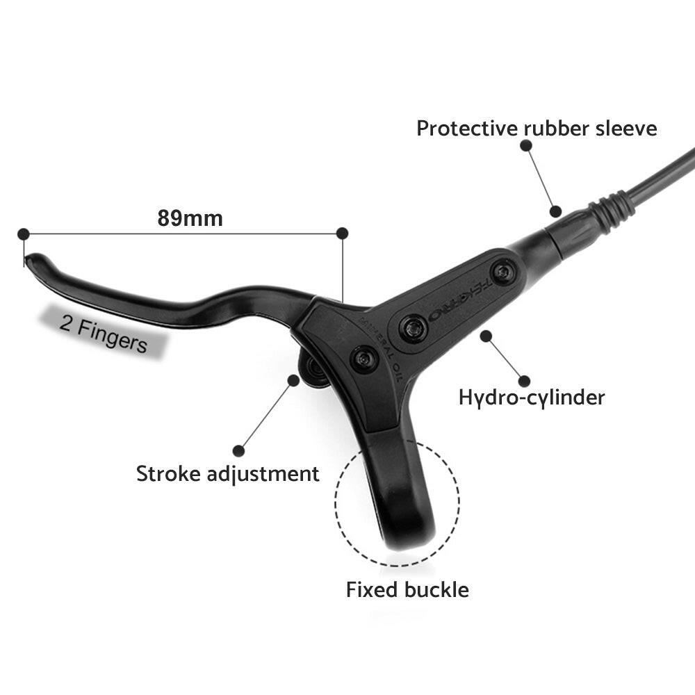 Folding Car Oil Pressure Disc Brake Kit Front & Rear 900mm 1650mm Suitable For M275N.