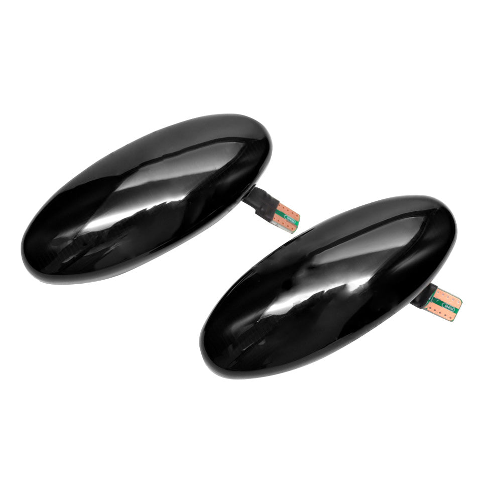 2x Dynamic Side Light Turn Signal Indicator Suitable for Nissan Navara D22