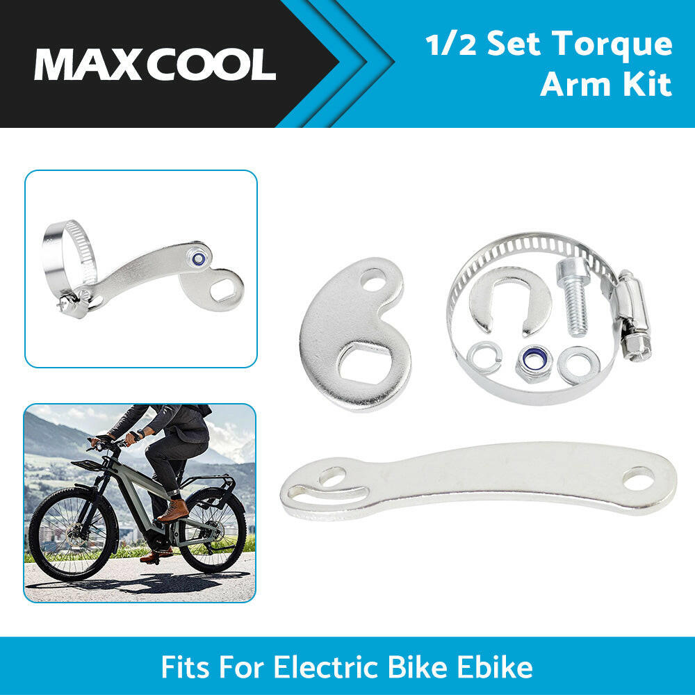 1/2 Set Torque Arm Kit Front Rear Refit Components Parts For Electric Bike Ebike.
