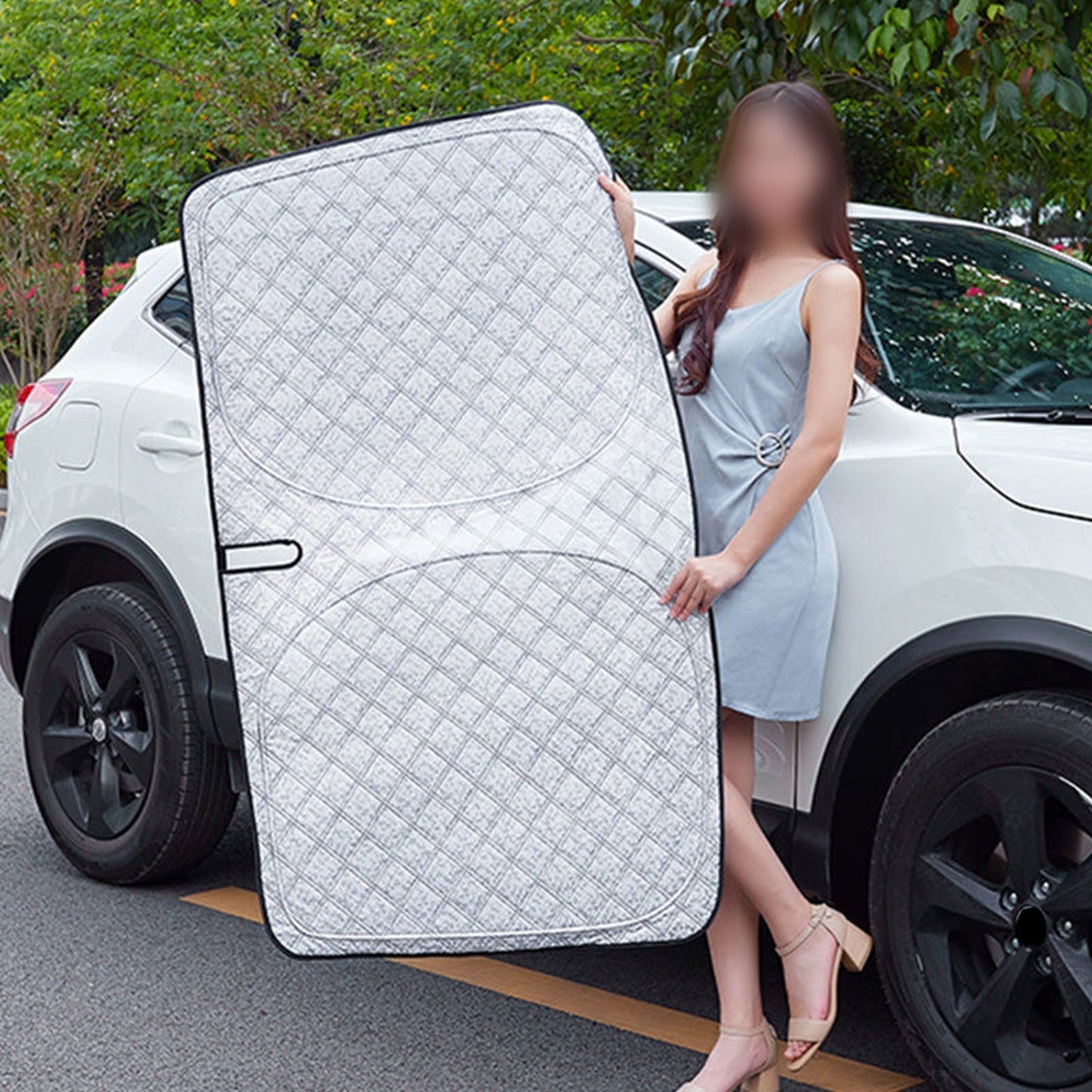 6-Layer Thick WindScreen Sun Shade Suitable For Ford Transit Custom 2013-2022