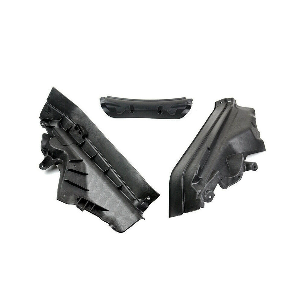3x Engine Upper Compartment Partition Panels Suitable For BMW X5 E70 LCI / X6 E71 / E72 HYB.
