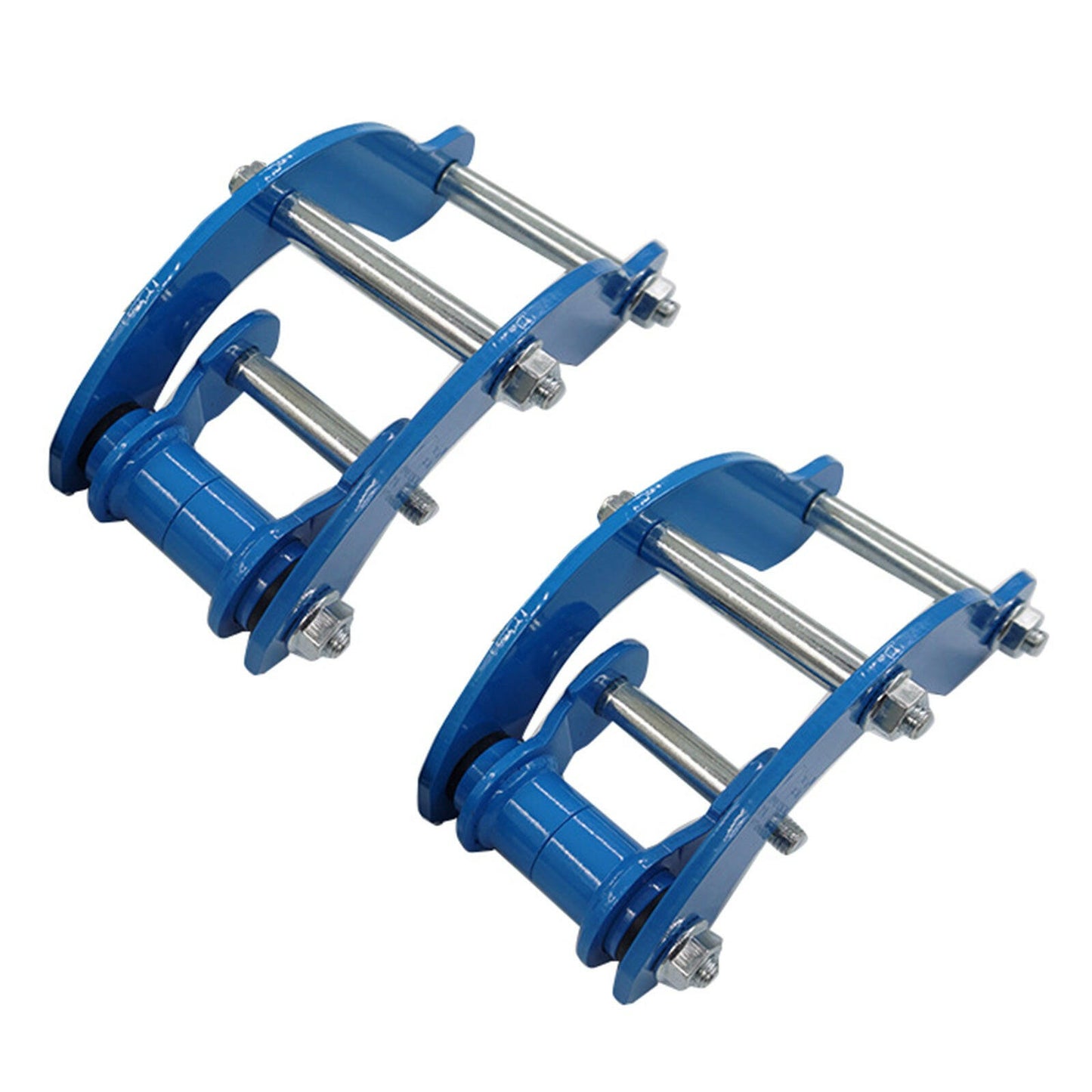 2x Rear Leaf Spring Extended 2 Inch Height Shackles Suitable For Isuzu Holden Rodeo.
