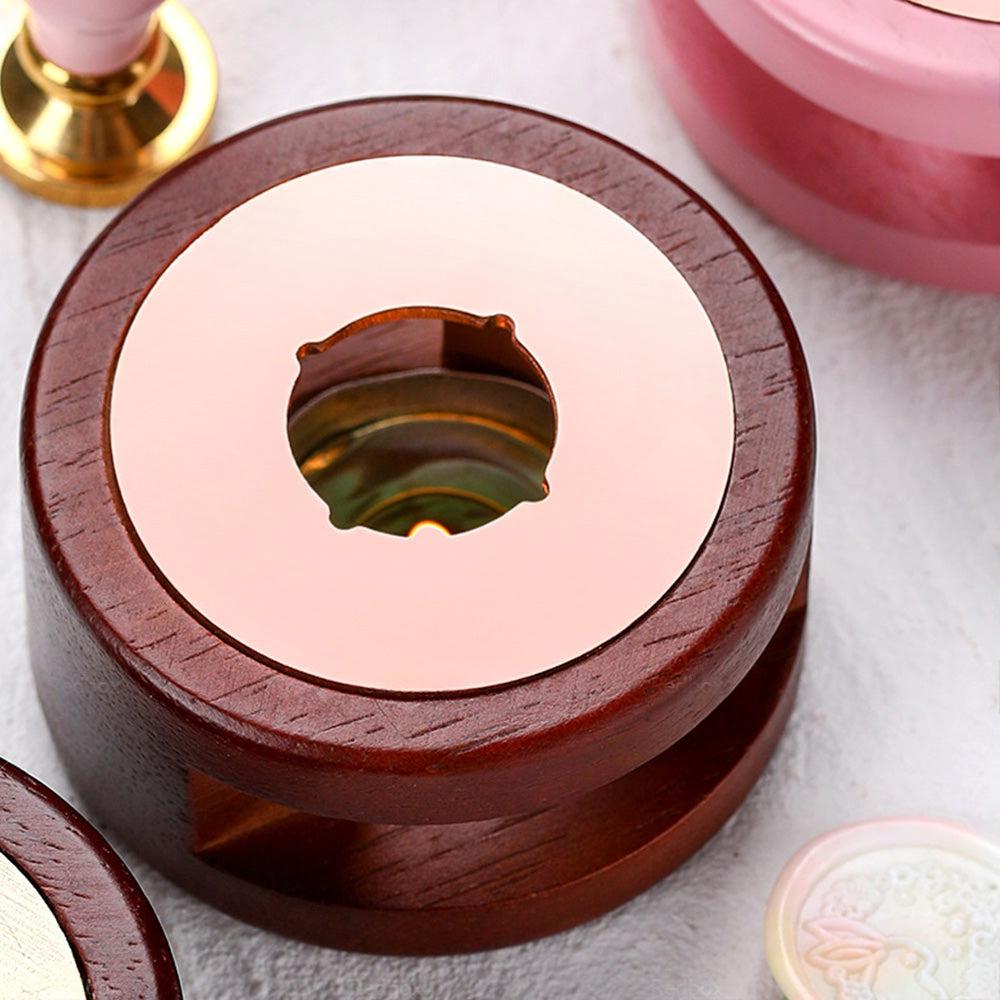 Sealing Wax Furnace Kit Warmer Melting Spoon Tool Stamp Candle Stamp Seal Card.