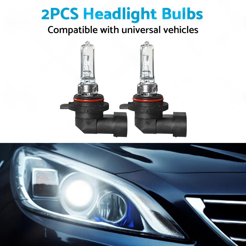 2PCS 9012 HIR2 PX22D Standard Headlight Bulb High Beam Kit Globes Headlamp.
